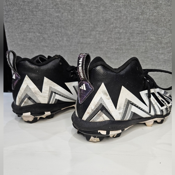 Adidas freak spark MD 23 black Football Cleats. Youth shoes Size 6. - Picture 4 of 6